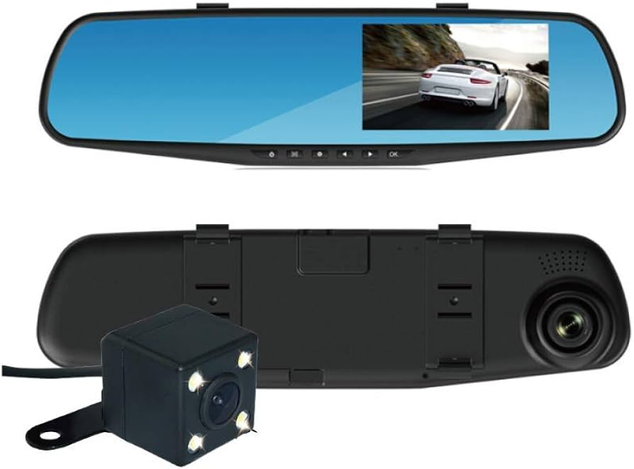 ESPEJO RETROVISOR CON CAMARA HD
