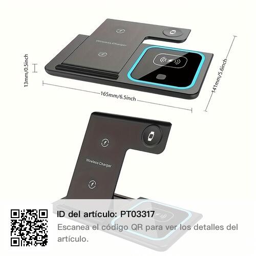 CARGADOR 3 EN 1 PARA IPHONE