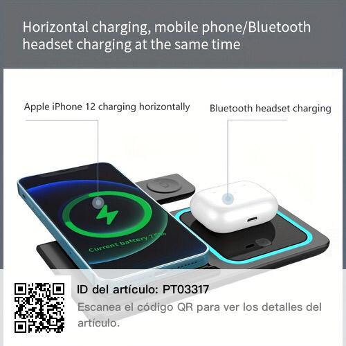 CARGADOR 3 EN 1 PARA IPHONE