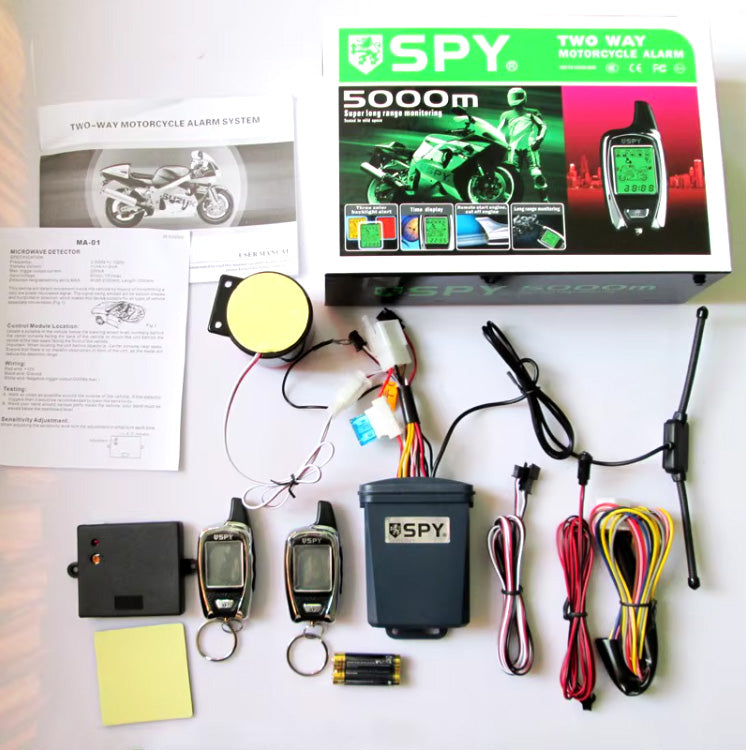 ALARMA PARA MOTOCICLETA MODELO LM-SPY-209