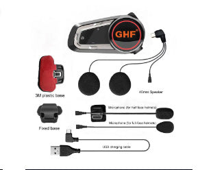 AURICULAR PARA CASCO MODELO XY-B01