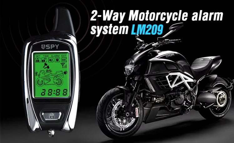 ALARMA PARA MOTOCICLETA MODELO LM-SPY-209